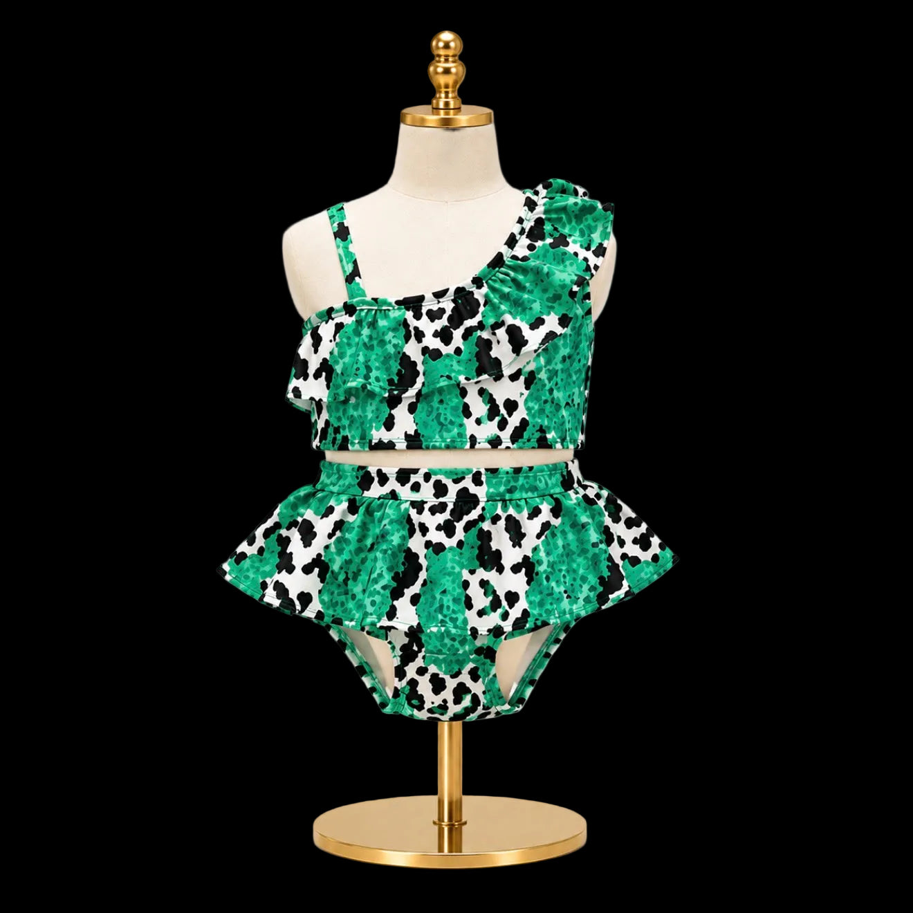 Turquoise Cattle Two-Piece