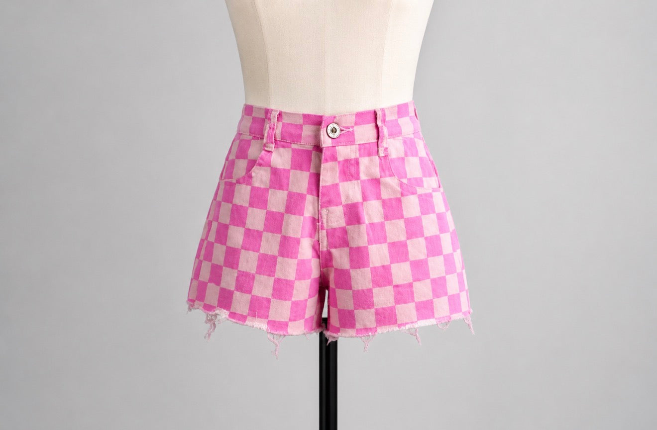 Pre-Order! Girls Pink VibeOut Shorts